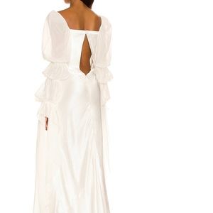 For love of lemons willow wedding gown! Silk white wedding dress or engagement!